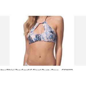 Ripcurl halter bikini top NWT